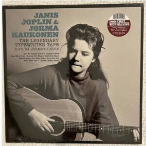 Janis Joplin & Jorma Kaukonen The Legendary Typewriter Tape LP ~ RSD 2022 ~ New!
